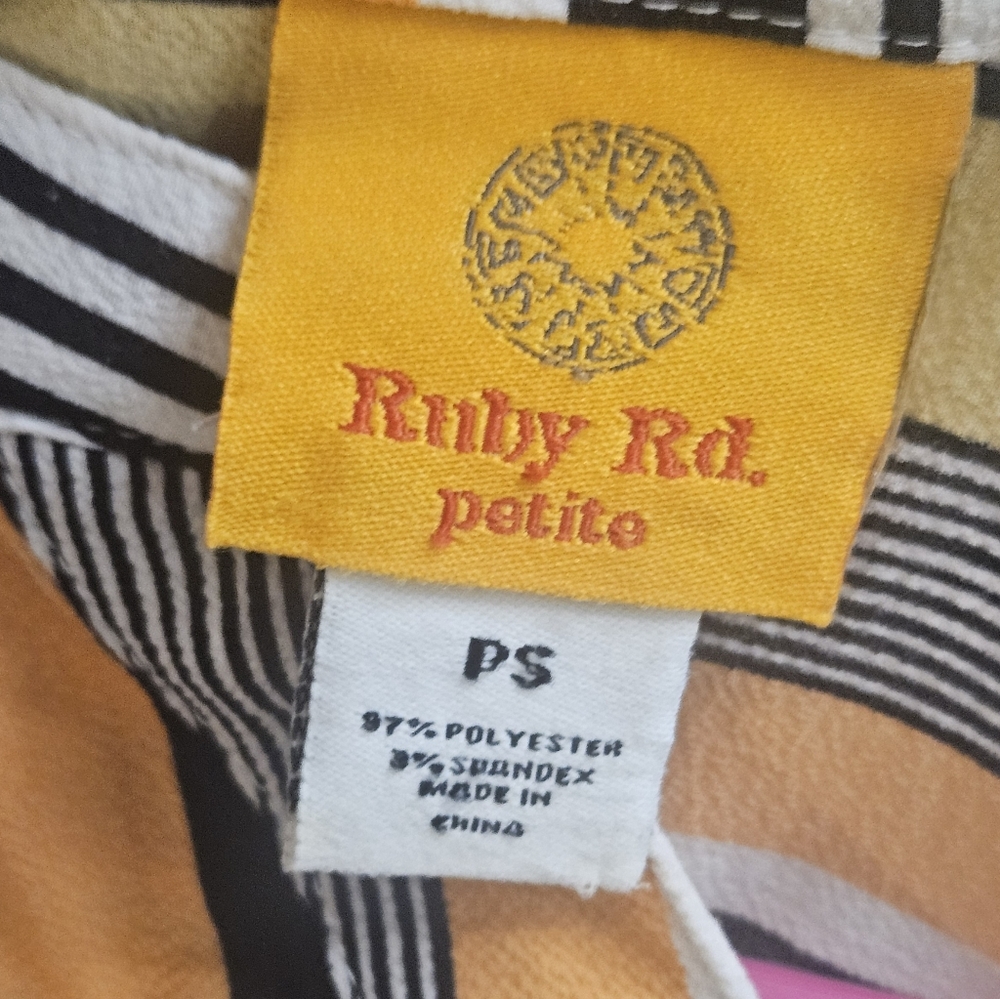 Ruby Rd. | Multicolor Striped Top | Petite Small - Picture 2 of 4